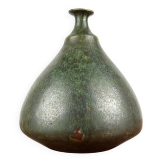 Mid-century German studio pottery vase by Meike Falck Nicolaisen, 1960s.