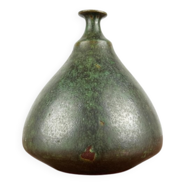 Mid-century German studio pottery vase by Meike Falck Nicolaisen, 1960s.