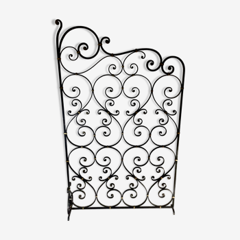 Interior wrought iron grille