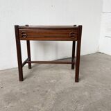 Jacques Hauville bedside table Roche Bobois mahogany
