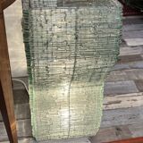 Danny lane (attributed) beautiful large glass plate lamp from the 1980s