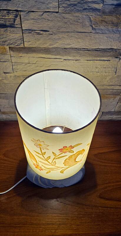 Table lamp signed by Arsène Galisson, 1970s