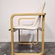 Fauteuil par Branko Uršič en bois cintré