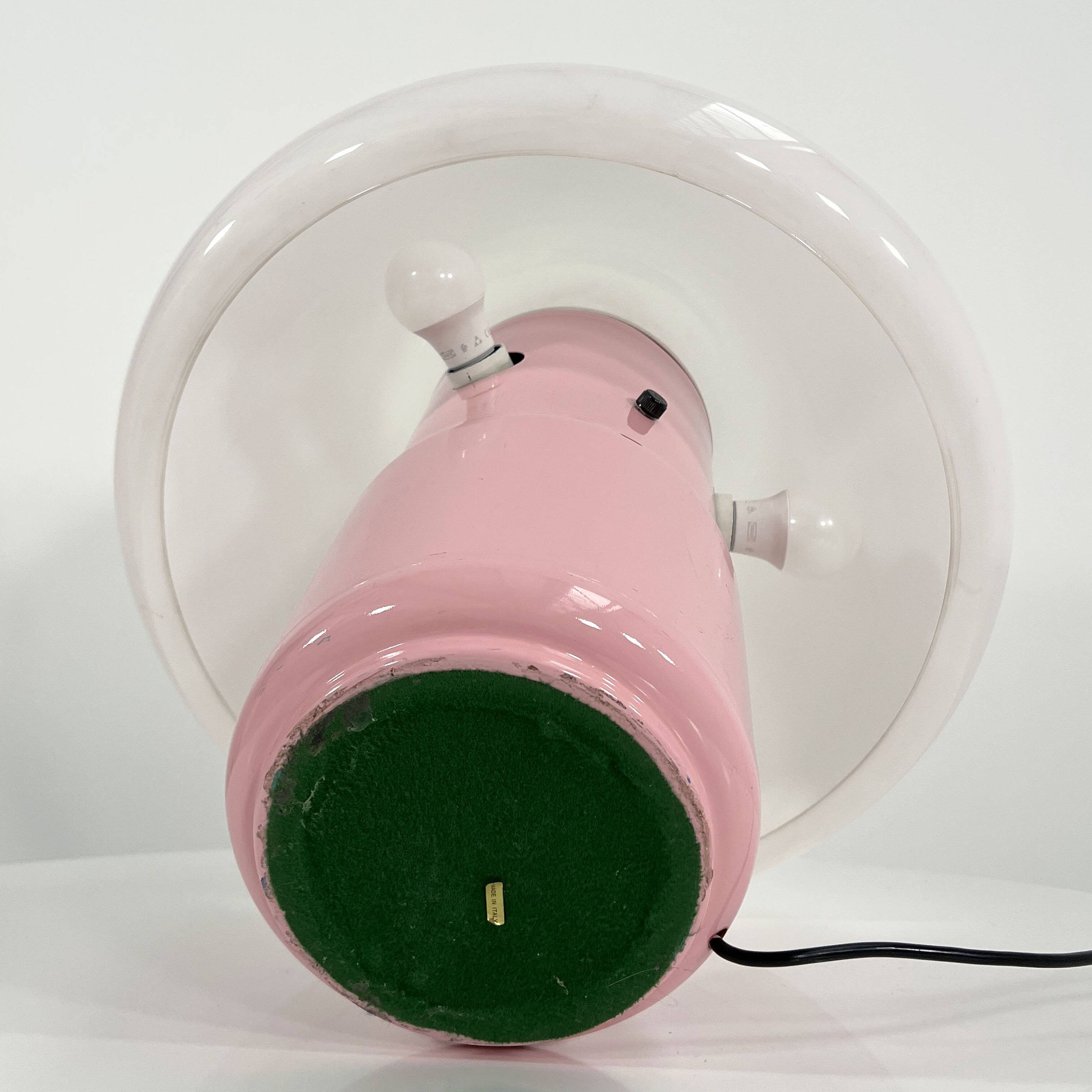 Mushroom Rose table lamp by Elio Martinelli for Martinelli Luce, 1970
