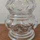 Vintage glass carafe 0.375 L