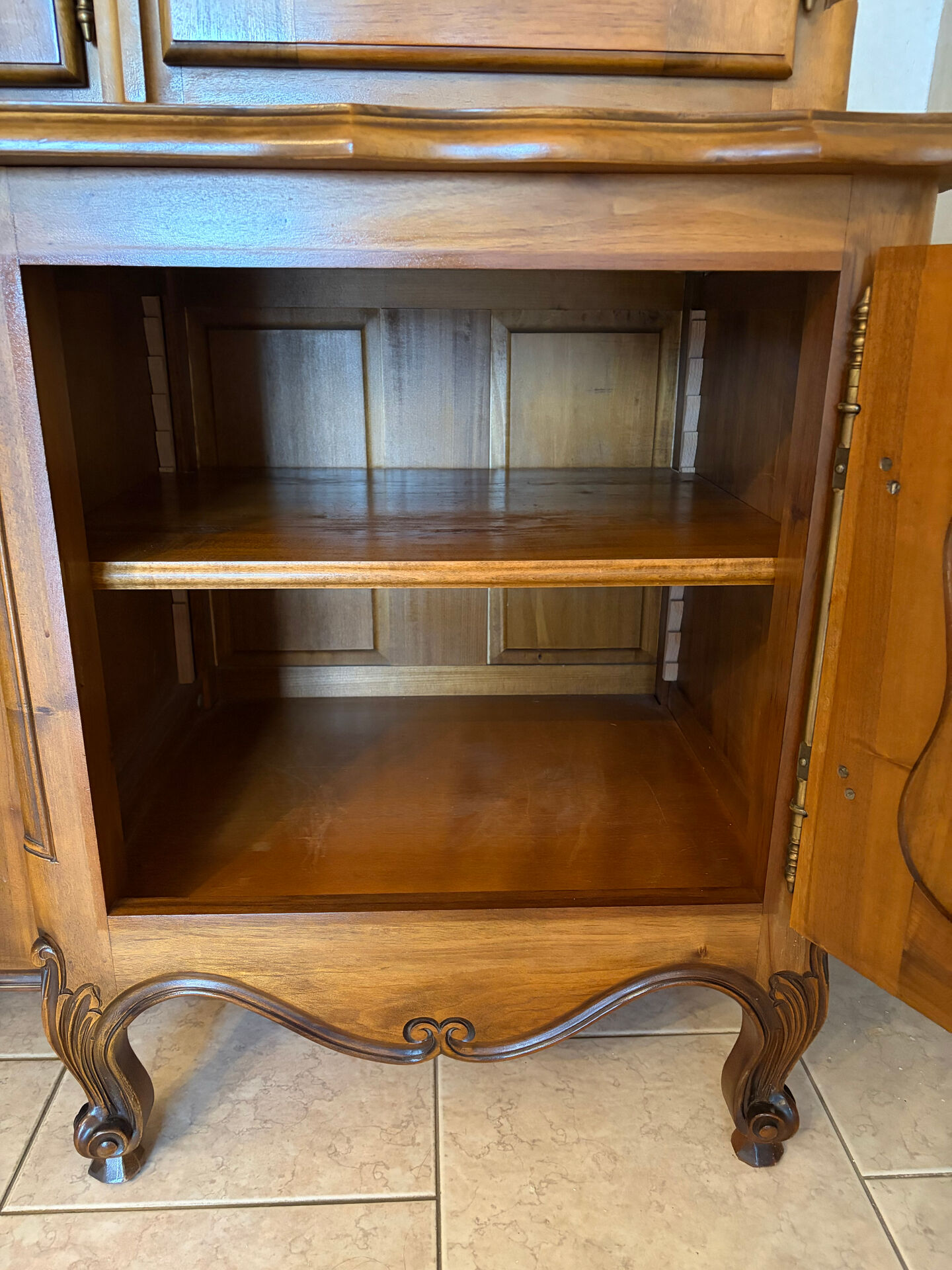 Solid walnut sideboard