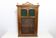 Art Deco display case in solid wood and glass, 1930s