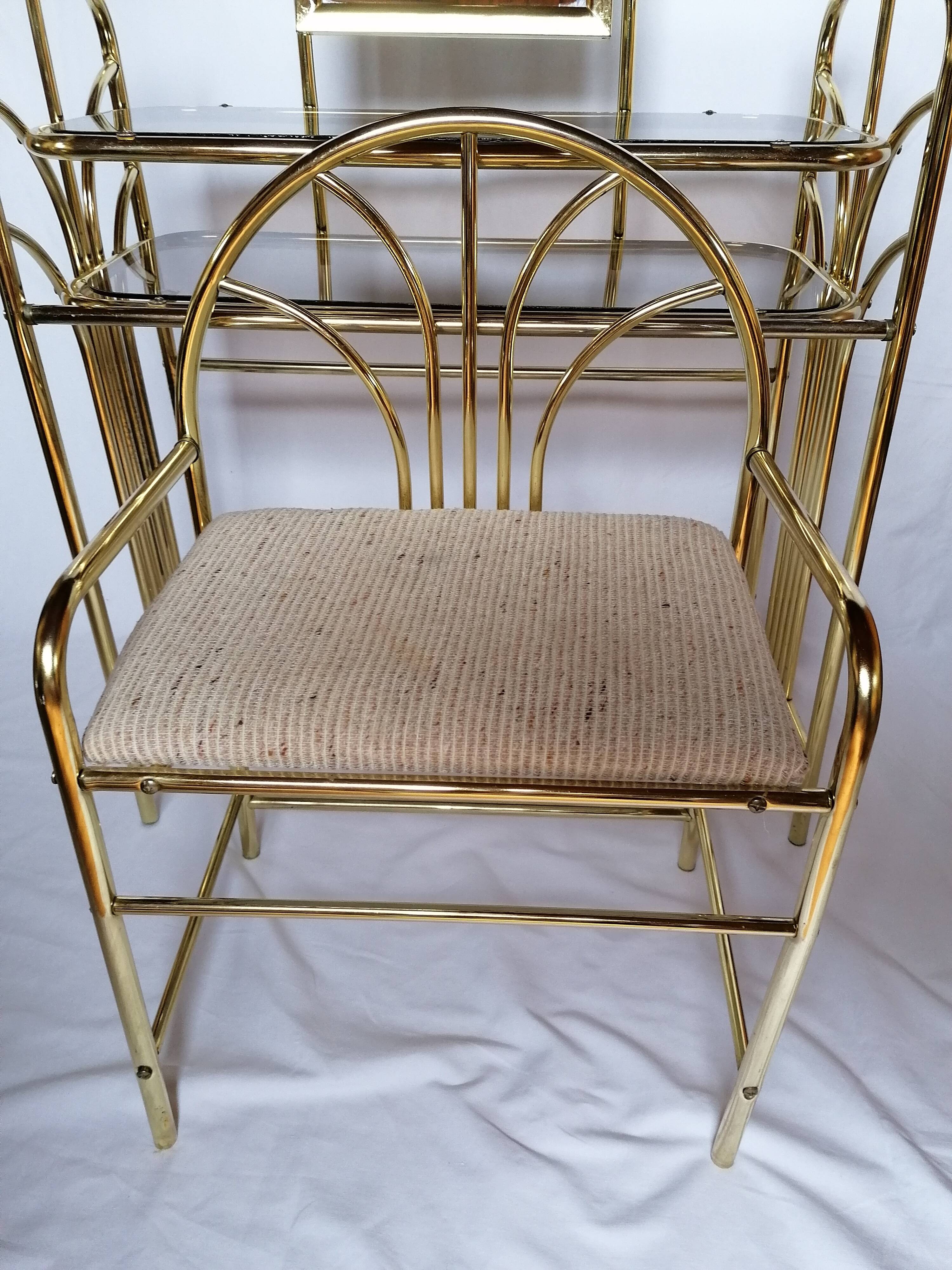 Dressing table and chair