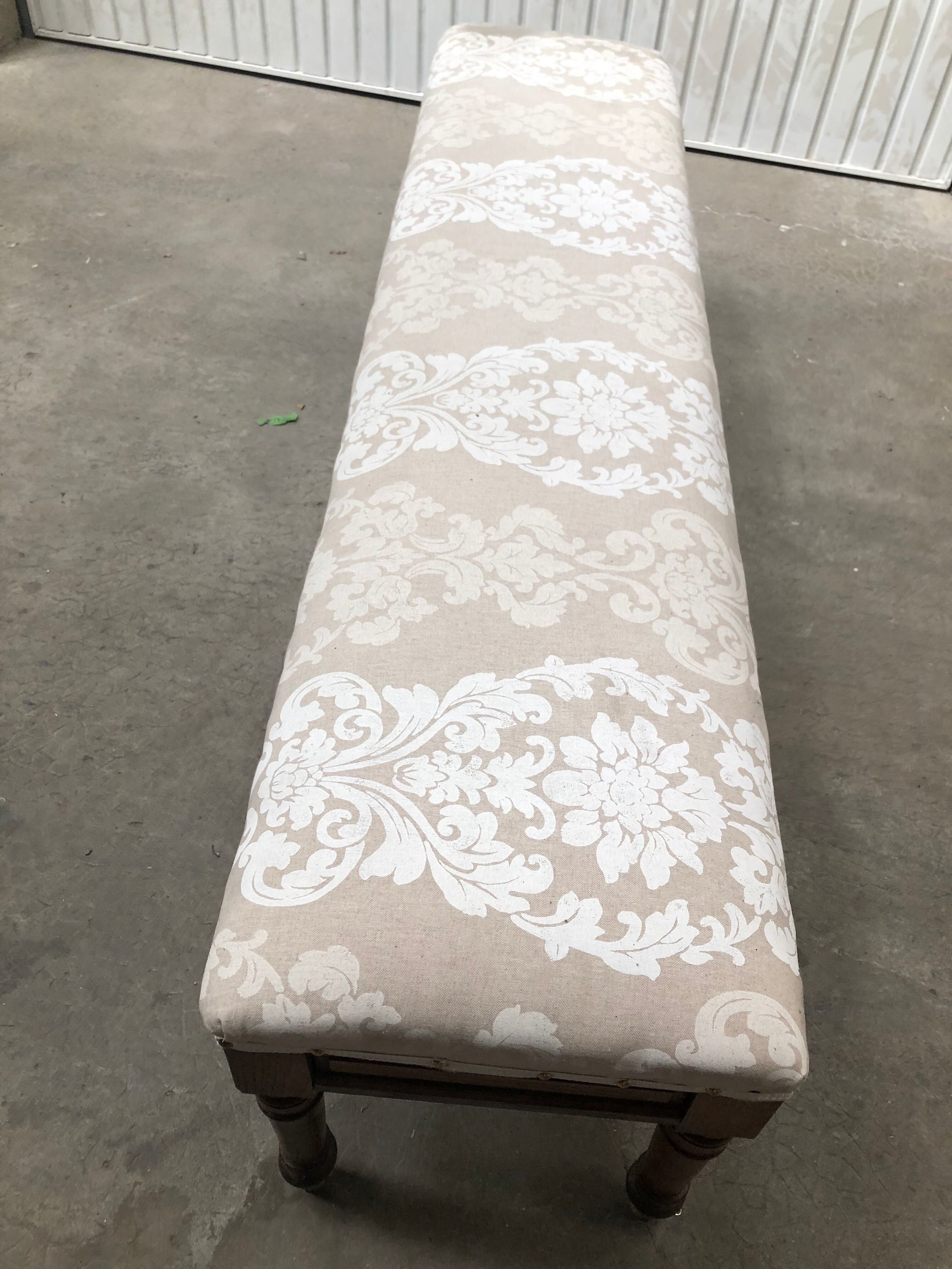 Upholstered bench seat