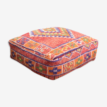 Pouf Kilim Marocain