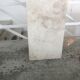Travertine stele