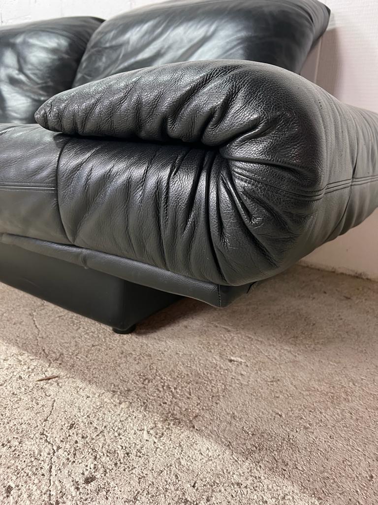 Cuir vintage canapé Rolf Benz