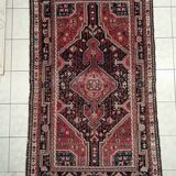 Handmade Persian carpet Tuiserkan 219x129cm