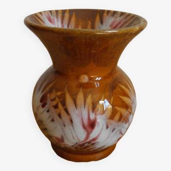 Petit vase ancien faïence longchamp 1918