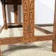 Table Orientale Pliante en Bois Exotique – Début XXe