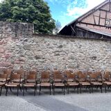 Série de 30 Chaises bistrot empillable