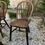6 Windsor chairs stamped