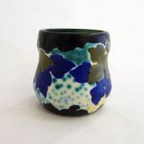 Small matte Art Deco vase / pot Regina Gouda