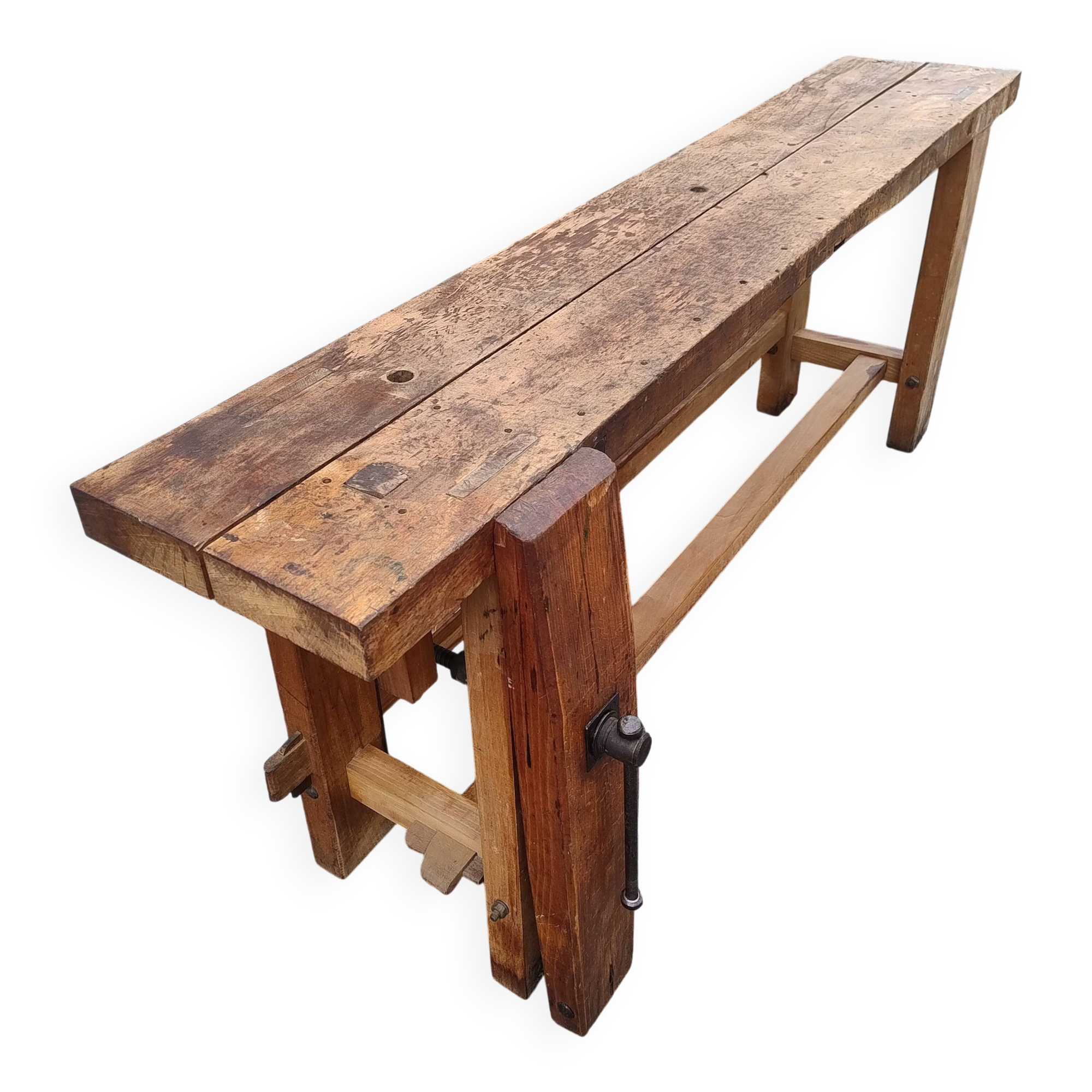 Établi bois massif