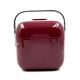 Space age red Ice Bucket, Guzzini Italy, ca. 1970s
