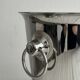 Shiny metal champagne bucket