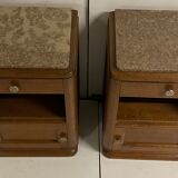 Paire tables de chevet art deco