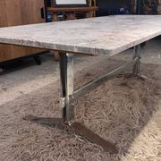 Table basse en marbre 1970