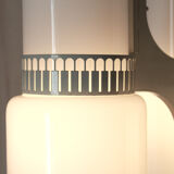 1970s design white floor lamp