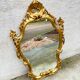 Baroque wooden mirror from the period