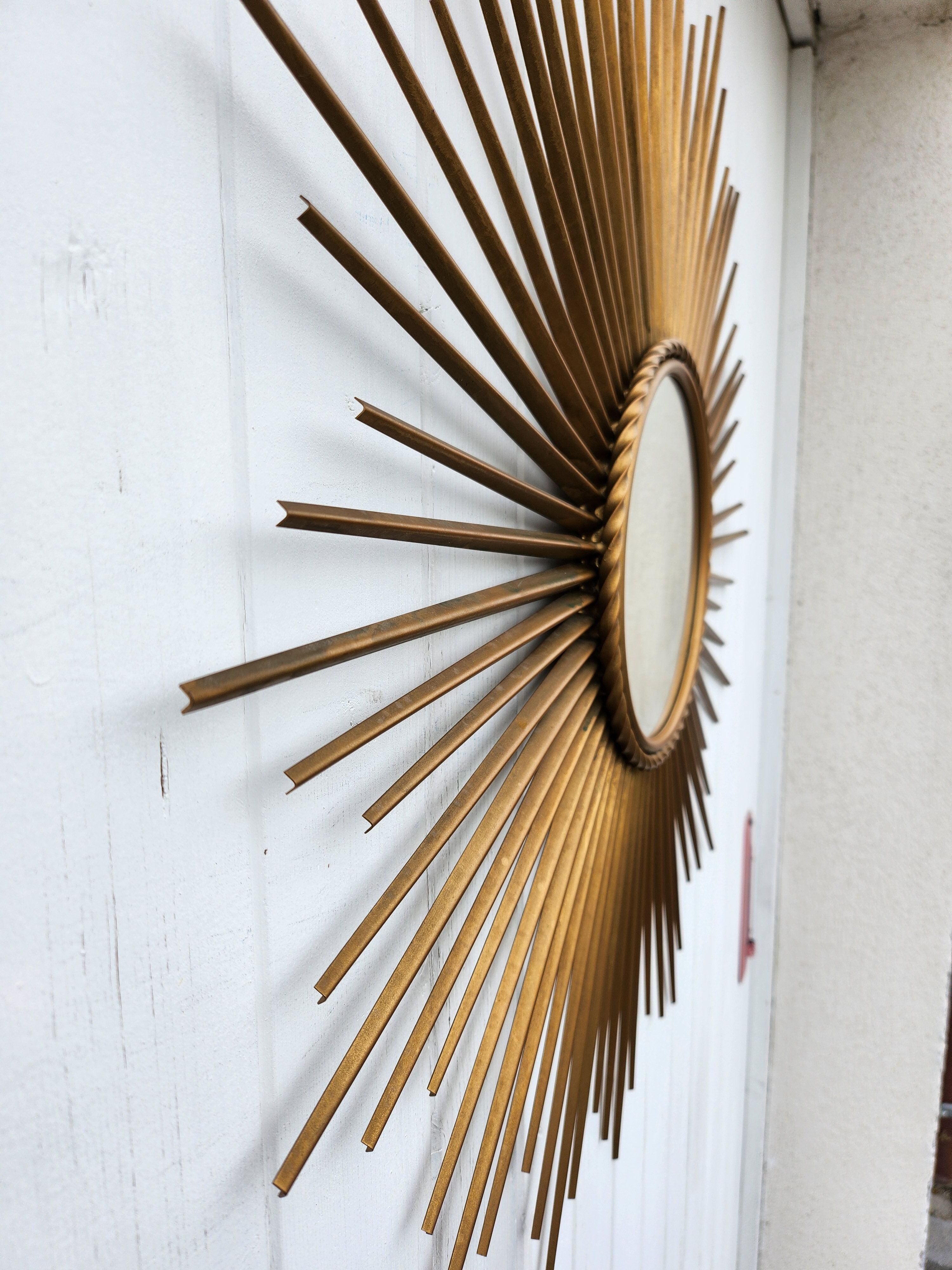 Mirror sun chaty vallauris old vintage design
