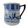 Pot à lait en porcelaine bleu-blanc "ironstone"