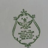 Assiettes décor english landscape, Fontebasso Italie