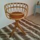 Chaise bébé rotin