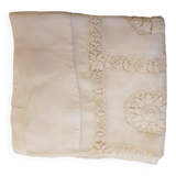 Hand embroidered tablecloth