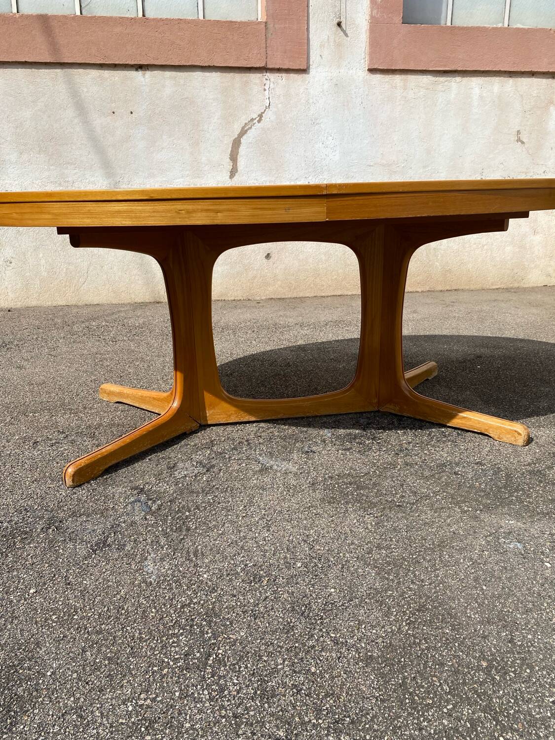 Baumann elm dining table
