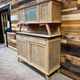 Small vintage wooden kitchen buffet from the 1960s.