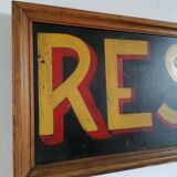 Restaurant sign