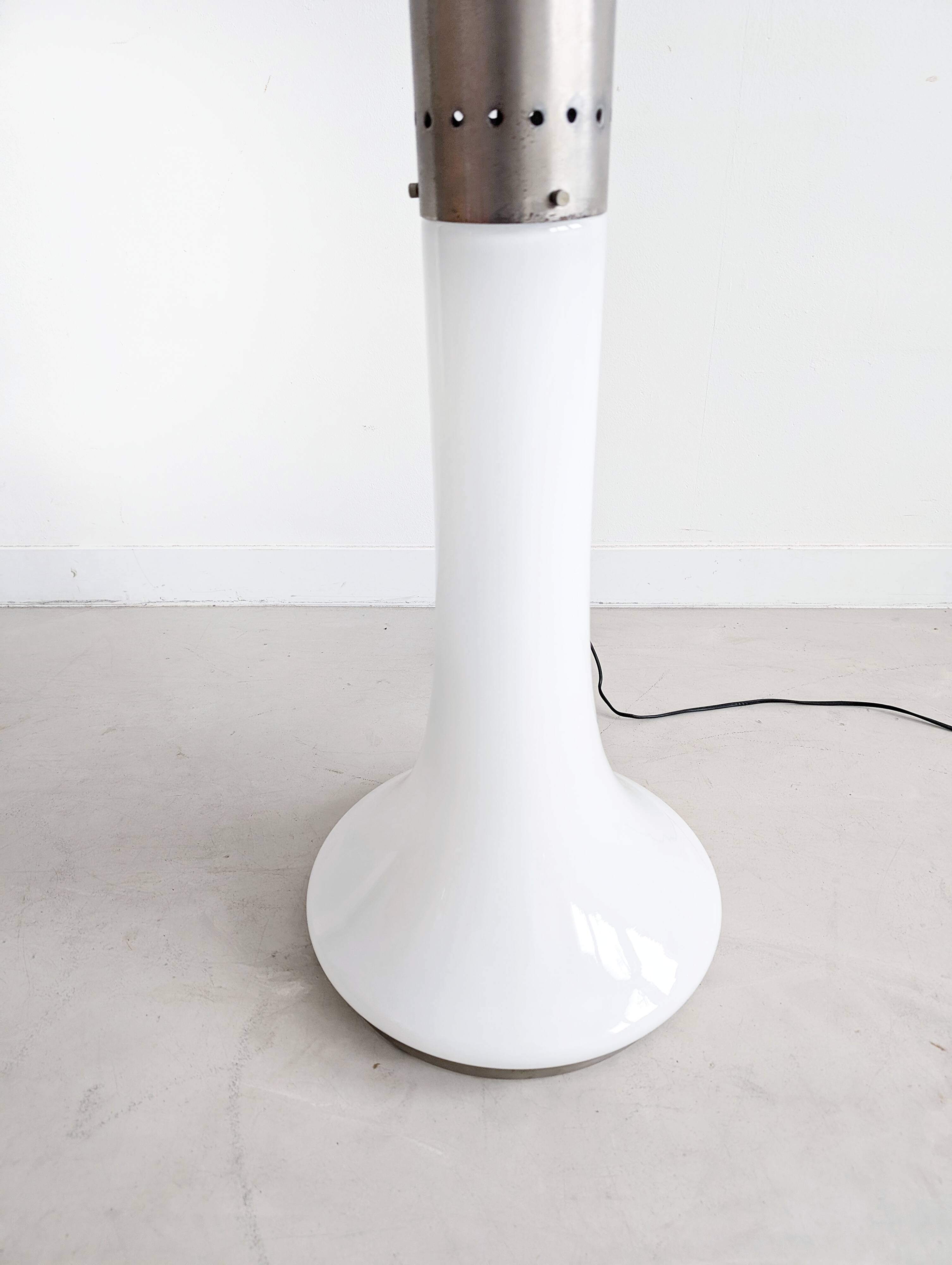 'I Numerati Soffiato' or 'LT 220' Floor Lamp by Carlo Nason for AV Mazzega