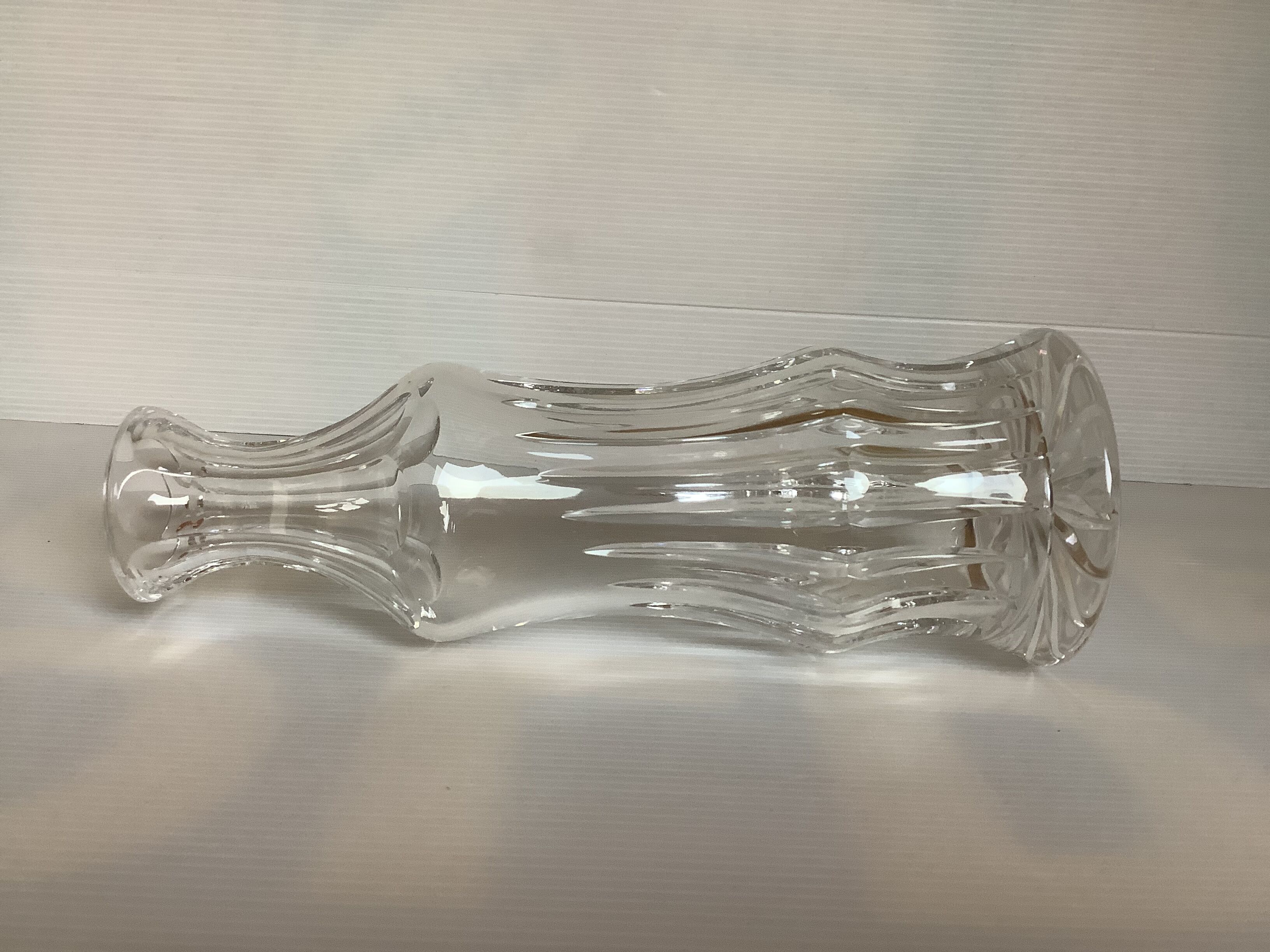 Cut crystal carafe bottle