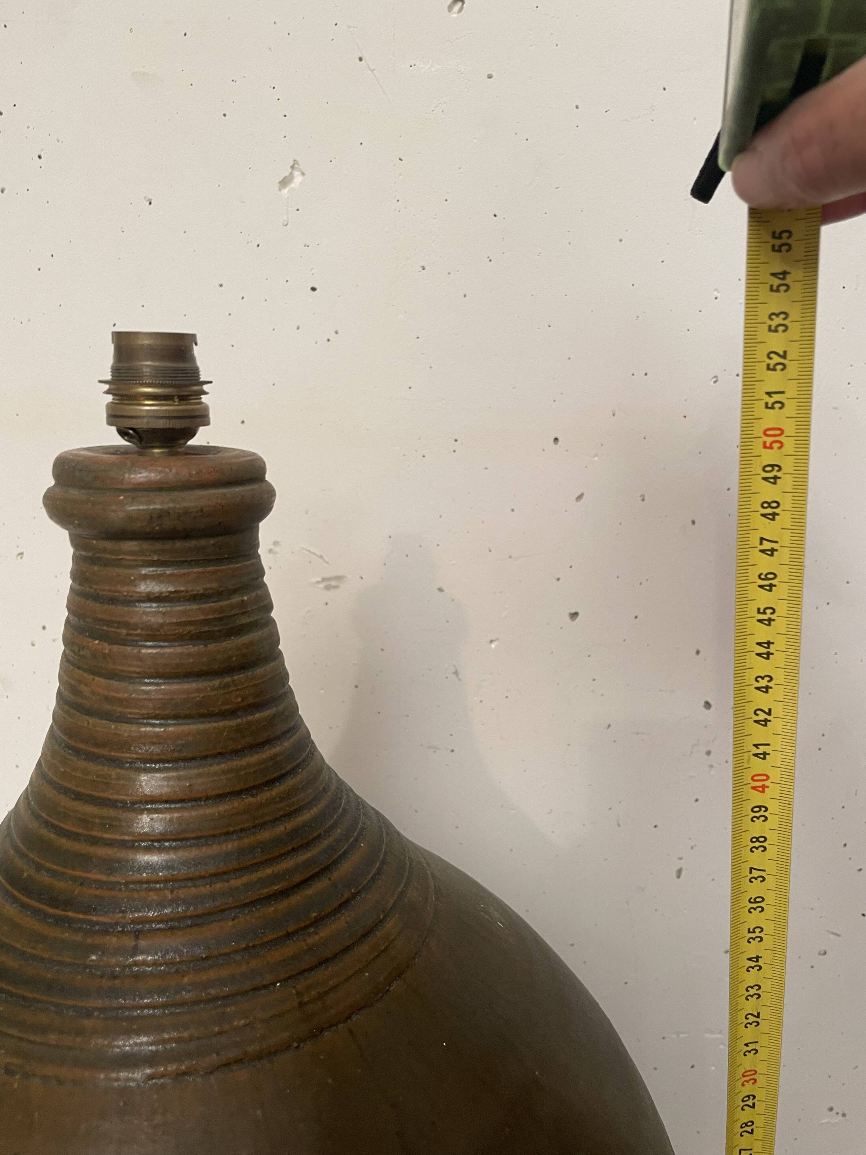 Ceramic lamp foot 1960