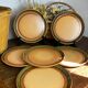 Stoneware dessert plates