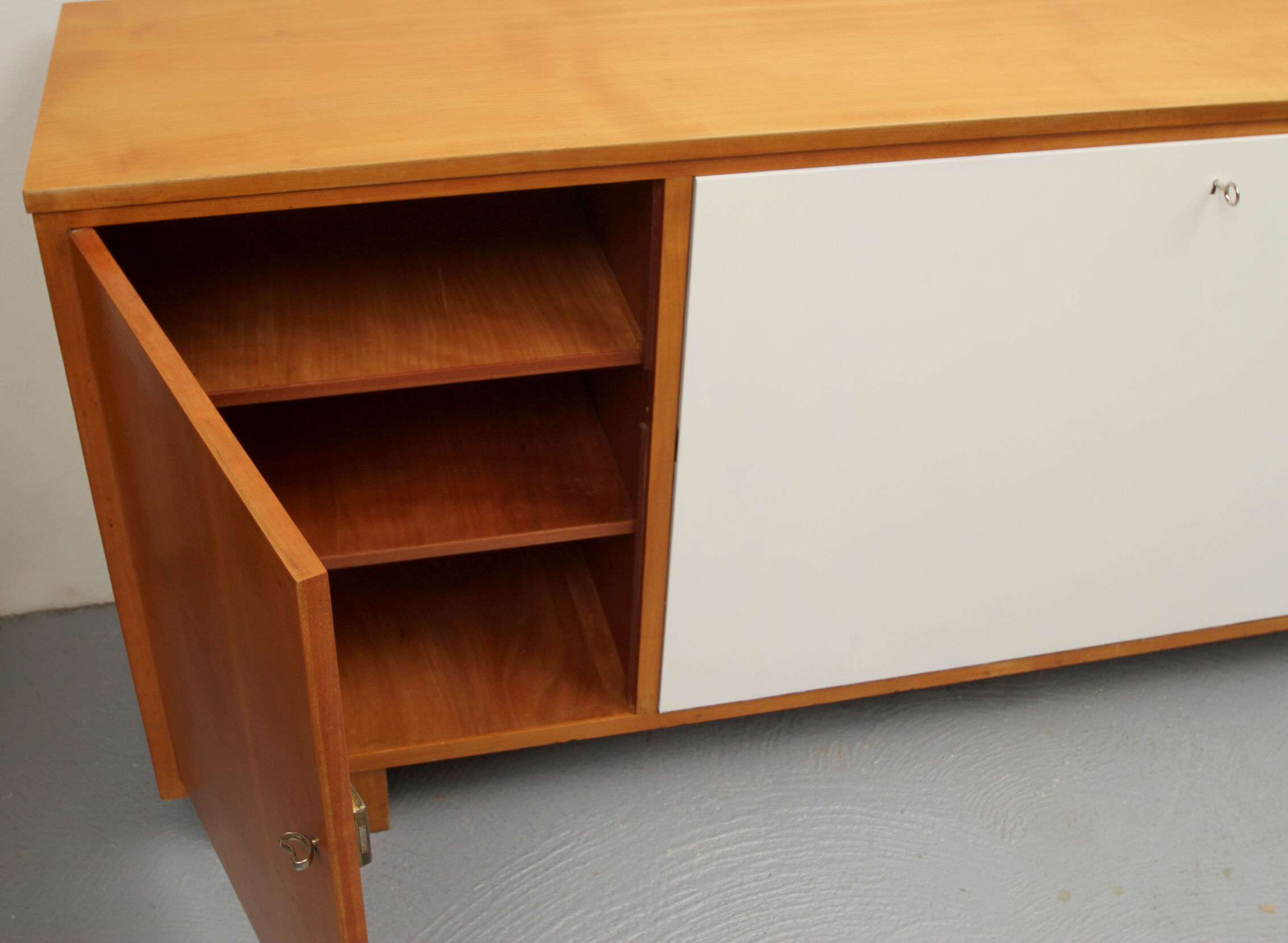 Sidebaord in cherrywood, 1950s