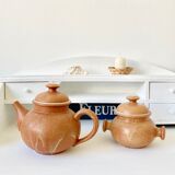 Sandstone and sugar teapot