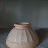 2 bowls Digoin Sarreguemines pink beige