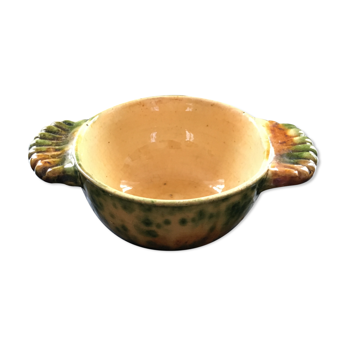 Yellow Valauris Ear Bowl