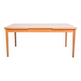Dining table with extension - oak - Kai Winding - Slagelse Furniture Factory - 1960s
