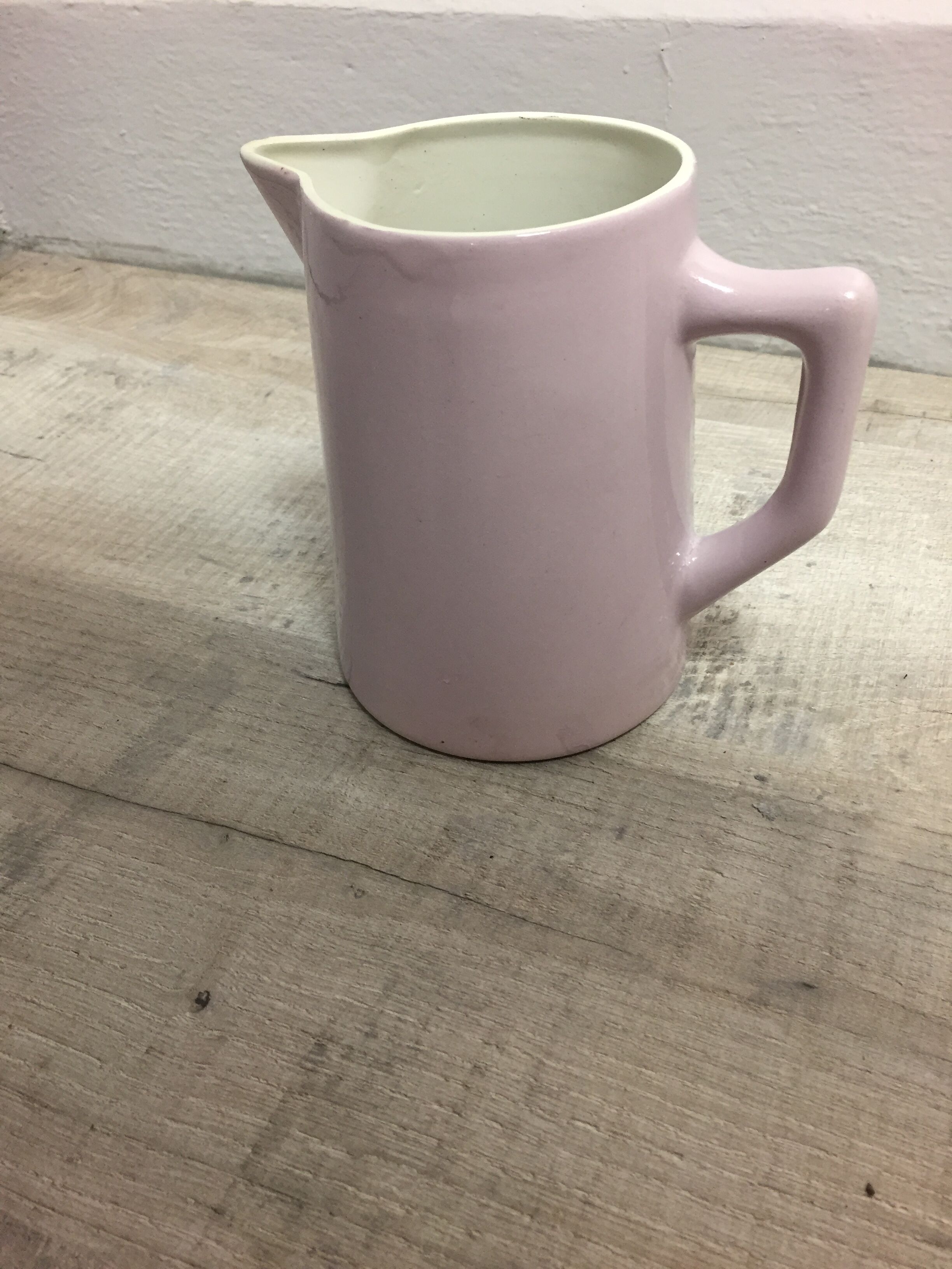 Pink pitcher