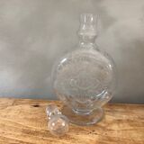 Carafe en cristal vintage