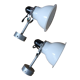 Pair of wall lamps angloipoise