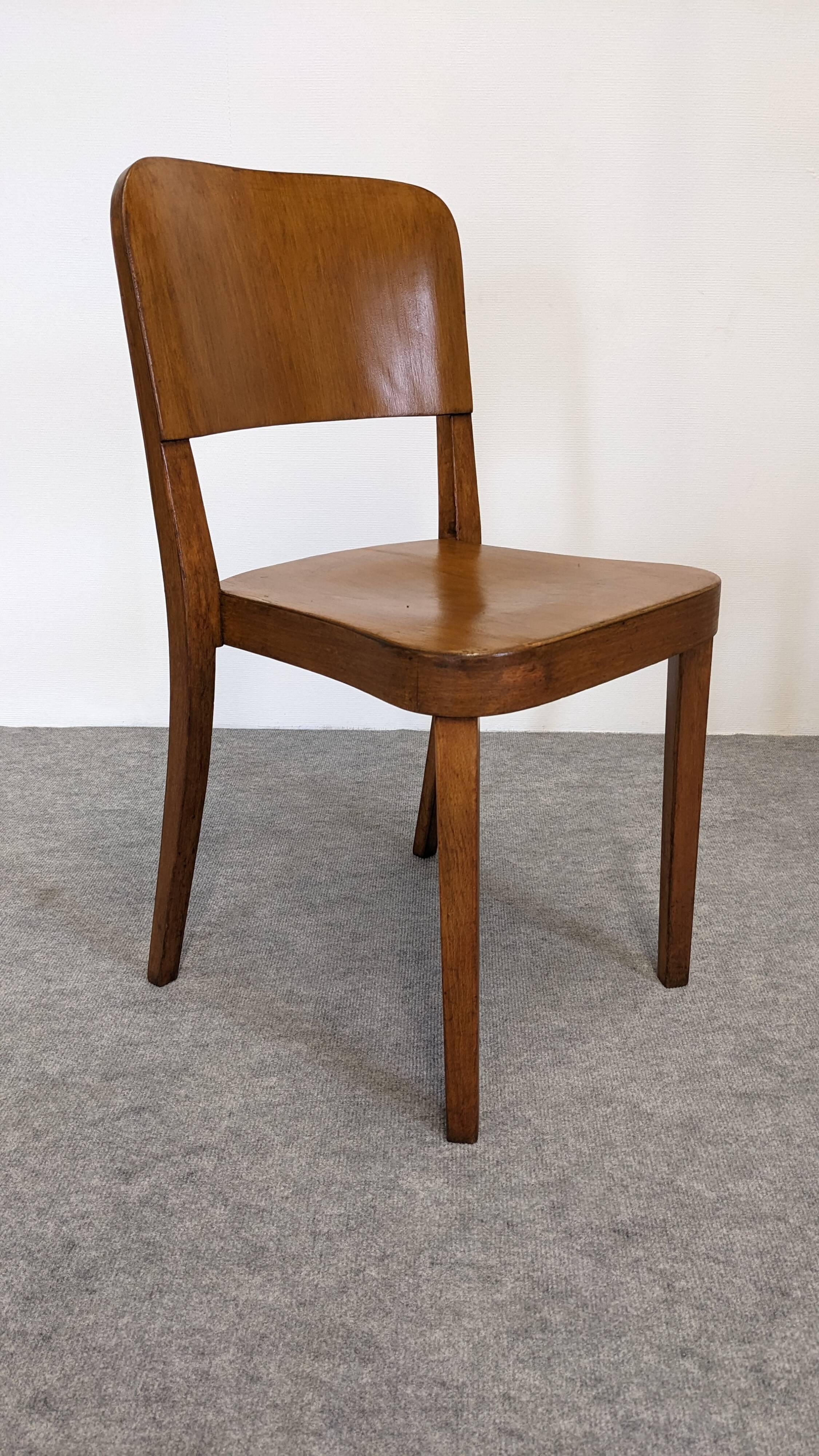 Pair of Bauhaus chairs by Ernst Haefeli for Horgen Glarus, Switzerland 1926